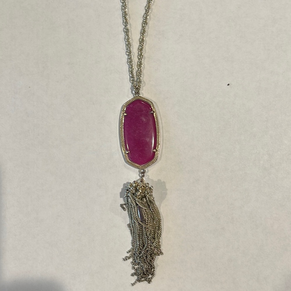 Kendra Scott long tassel necklace
